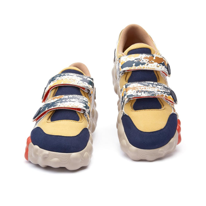 UIN Men A Graffiti Wall 3 Figueras II Men Canvas loafers