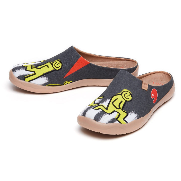 UIN Men Abbey Road 2 Malaga Slipper Men Canvas loafers