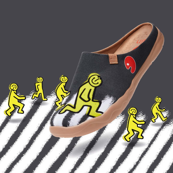 UIN Men Abbey Road 2 Malaga Slipper Men Canvas loafers