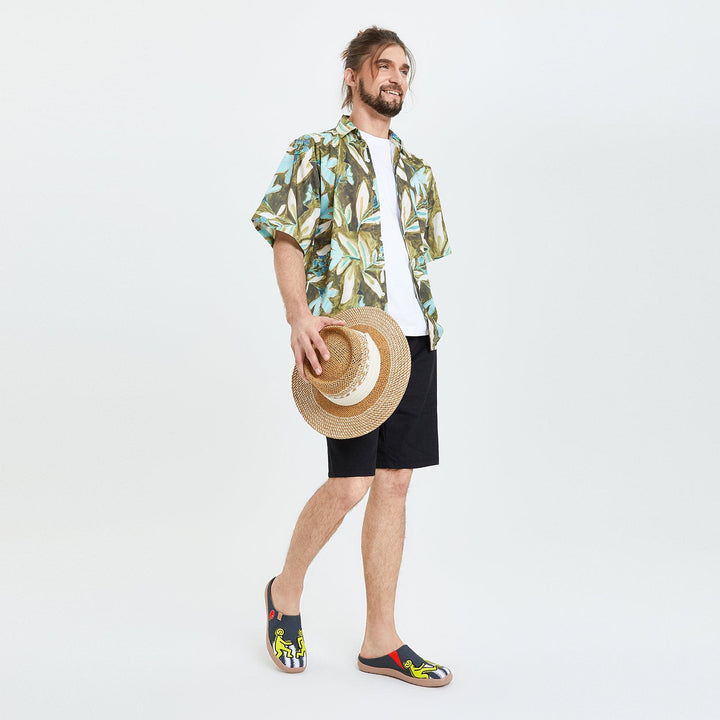 UIN Men Abbey Road 2 Malaga Slipper Men Canvas loafers