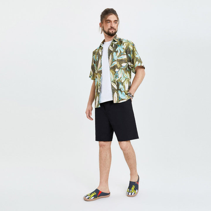 UIN Men Abbey Road 2 Malaga Slipper Men Canvas loafers