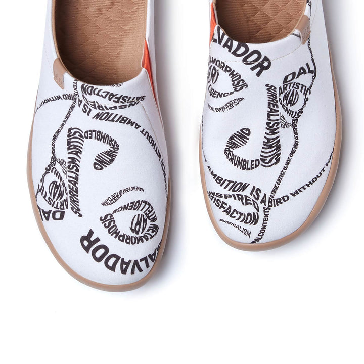 UIN Men Abstract DALI Toledo I Men Canvas loafers