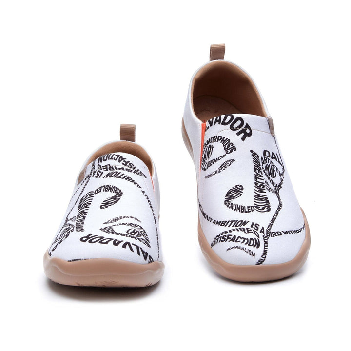 UIN Men Abstract DALI Toledo I Men Canvas loafers