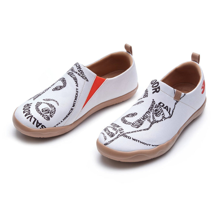 UIN Men Abstract DALI Toledo I Men Canvas loafers