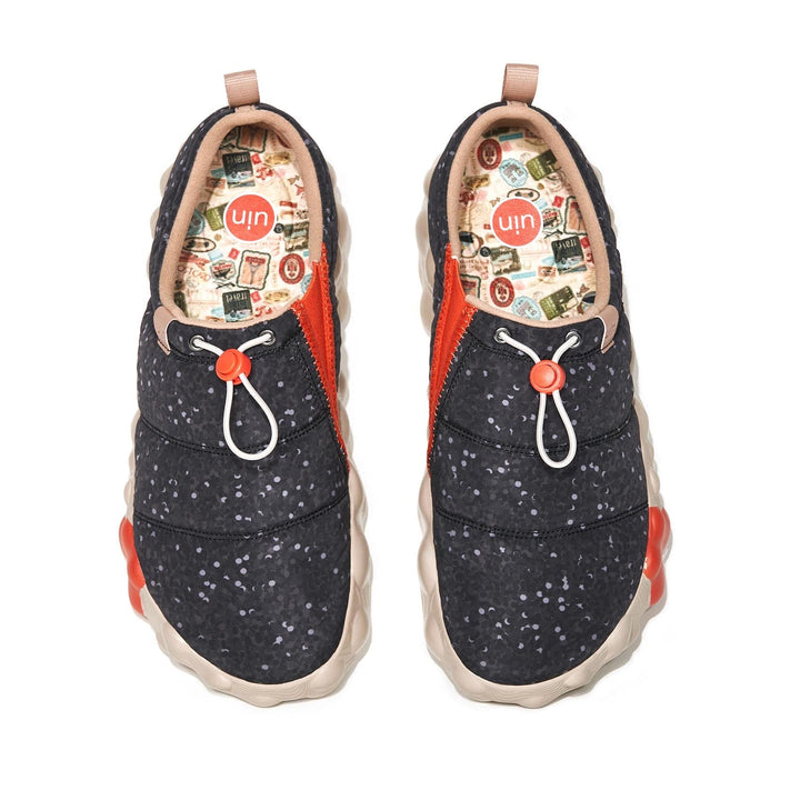 UIN Men Anthracite Toledo VI Men Canvas loafers