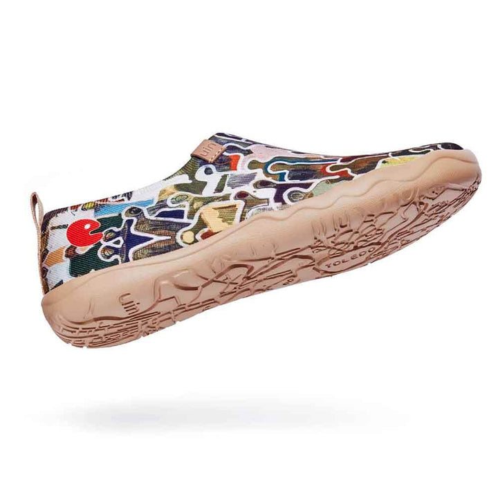 UIN Men Be Lost Canvas loafers