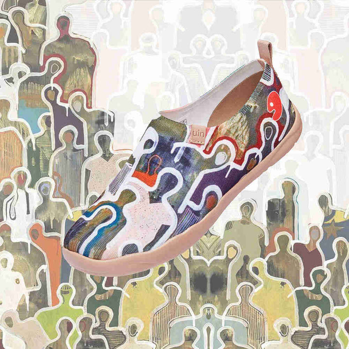 UIN Men Be Lost Canvas loafers