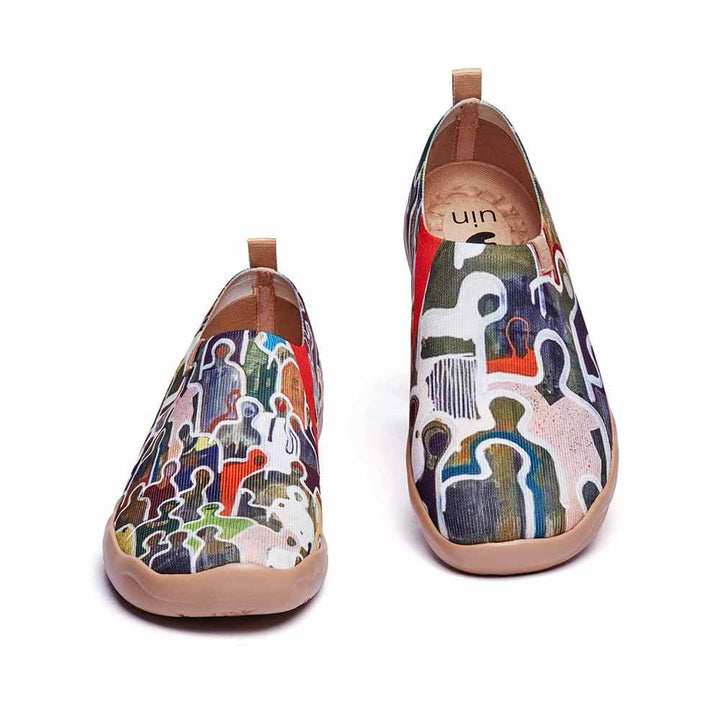 UIN Men Be Lost Canvas loafers