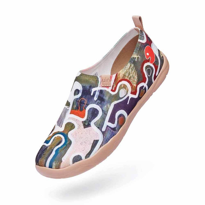 UIN Men Be Lost Canvas loafers