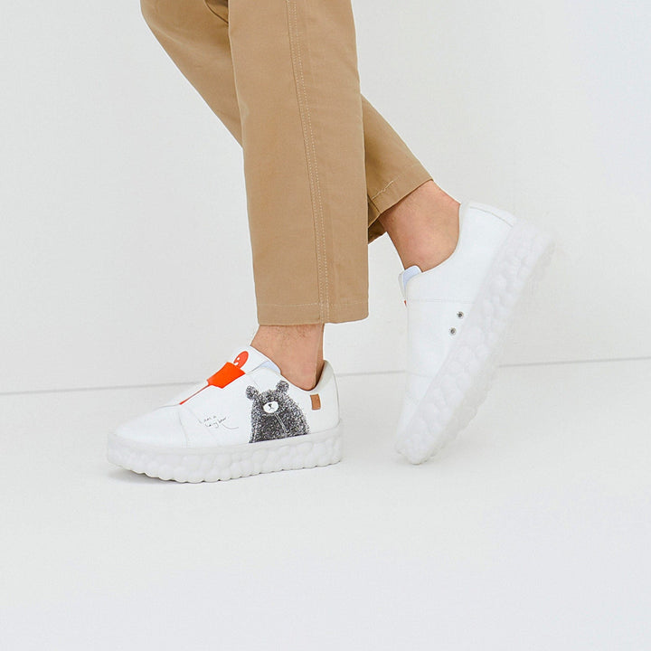 UIN Men Be with You Las Ramblas Men Canvas loafers