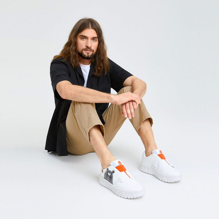 UIN Men Be with You Las Ramblas Men Canvas loafers