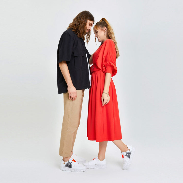 UIN Men Be with You Las Ramblas Men Canvas loafers