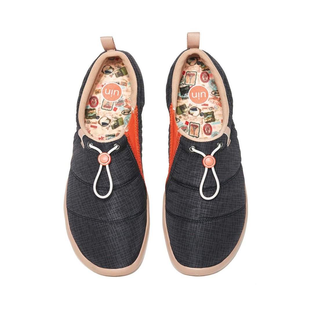 UIN Men Black Terraces Toledo I Men Canvas loafers