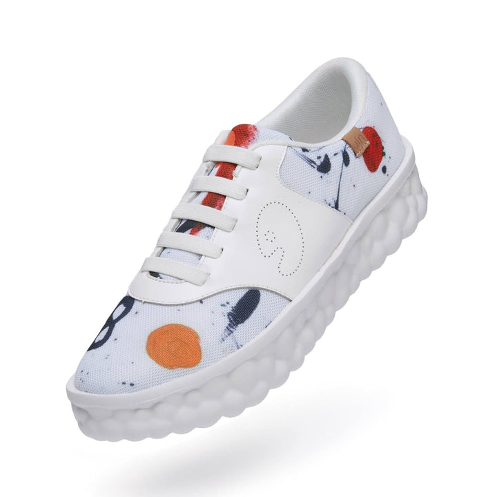 UIN Men Brush Strokes Las Ramblas II Men Canvas loafers