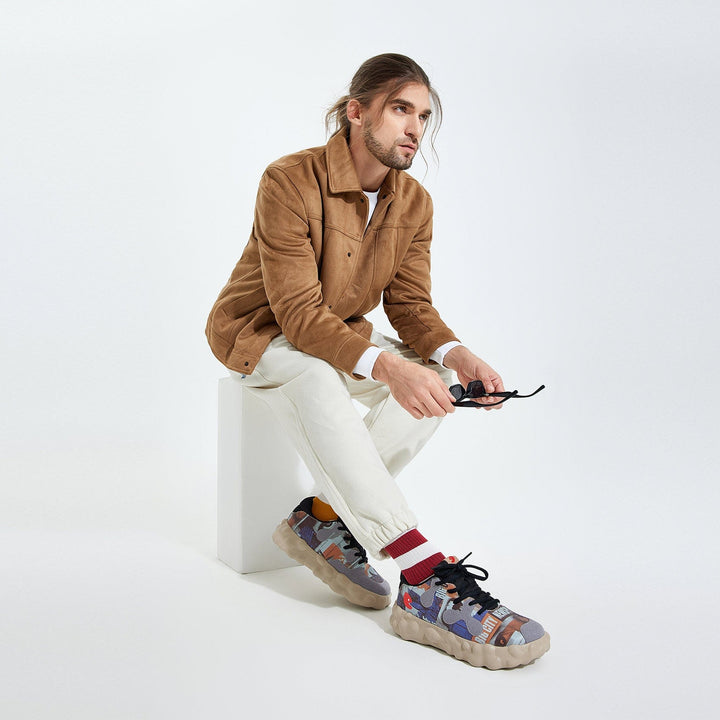 UIN Men Bustle & Hustle Figueras I Men Canvas loafers