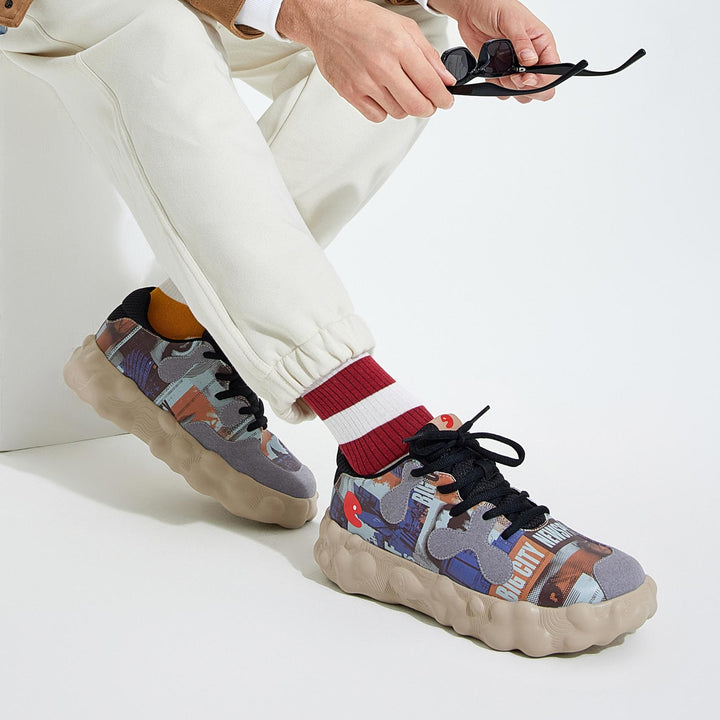 UIN Men Bustle & Hustle Figueras I Men Canvas loafers