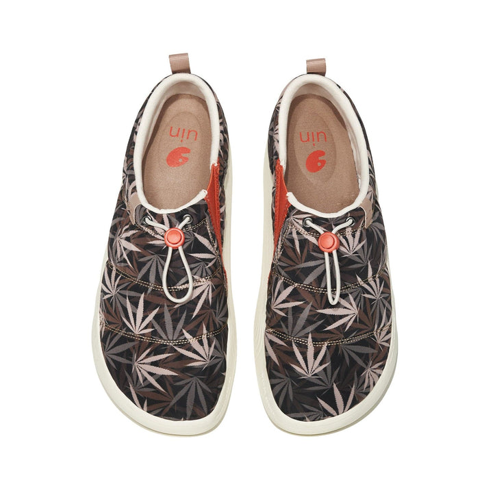 UIN Men Camouflage Leaves Toledo X Men Canvas loafers