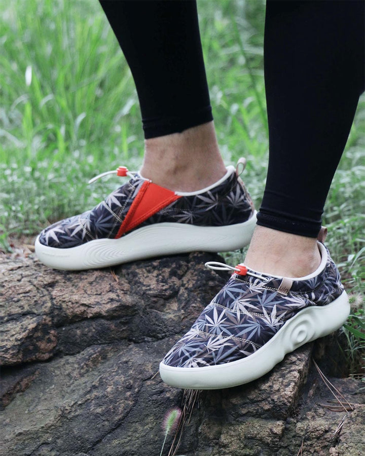 UIN Men Camouflage Leaves Toledo X Men Canvas loafers