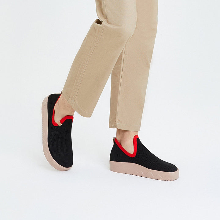 UIN Men Charcoal Black Fuerteventura I Men Canvas loafers