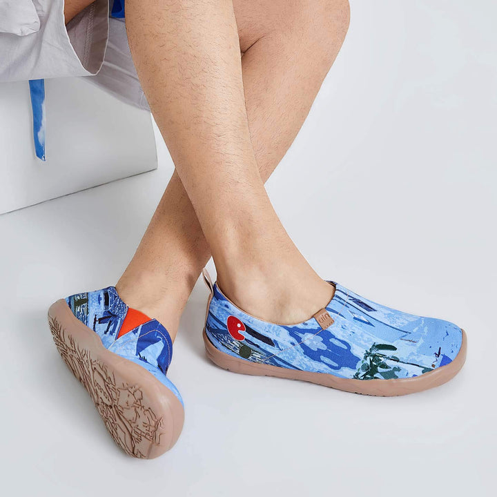 UIN Men Chefchaouen Canvas loafers