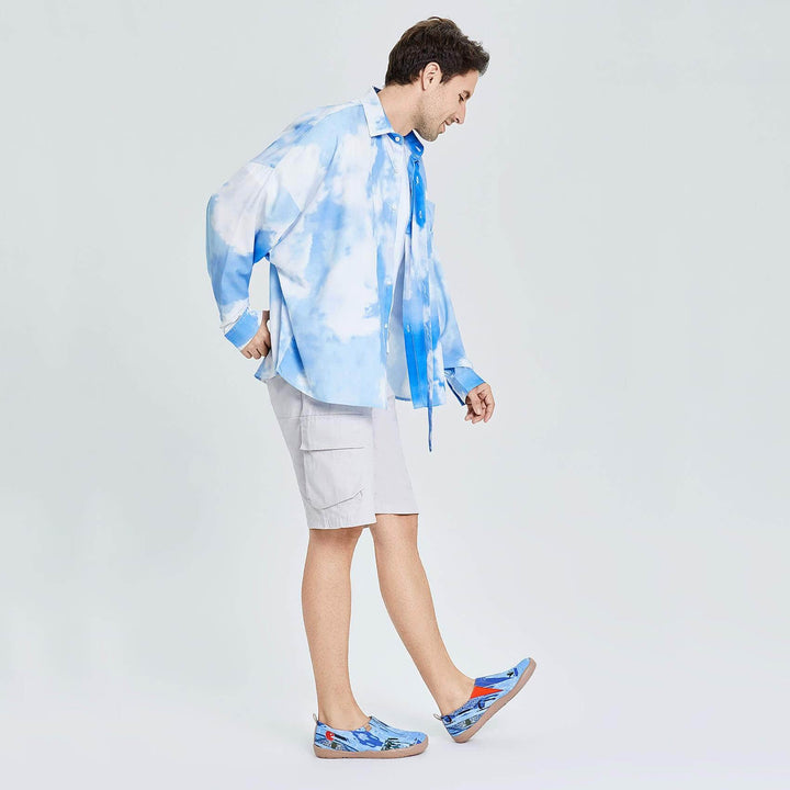 UIN Men Chefchaouen Canvas loafers