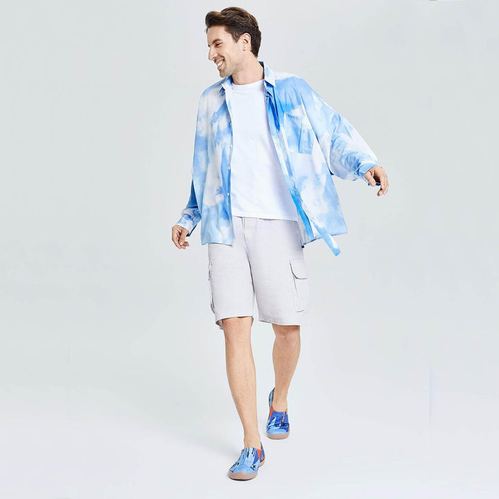 UIN Men Chefchaouen Canvas loafers