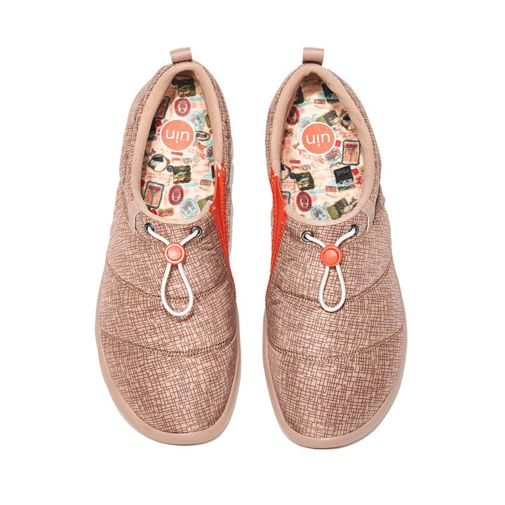 UIN Men Coconut Brown Toledo I Men Canvas loafers