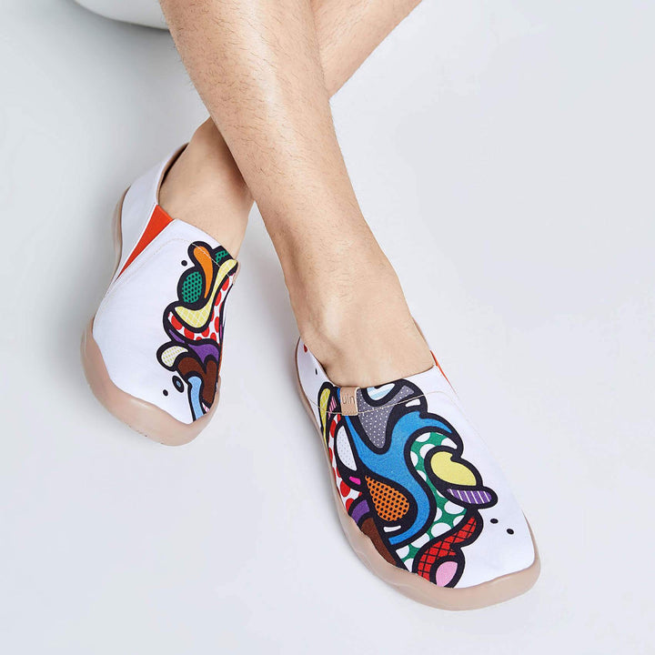 UIN Footwear Men Crazy Growth Canvas loafers