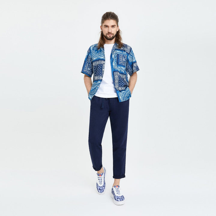 UIN Men Doggie League Las Ramblas II Men Canvas loafers