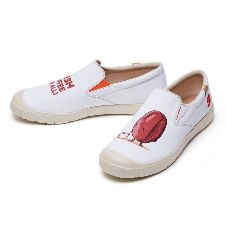 UIN Men Fresh Coffee Cadiz I Men Canvas loafers