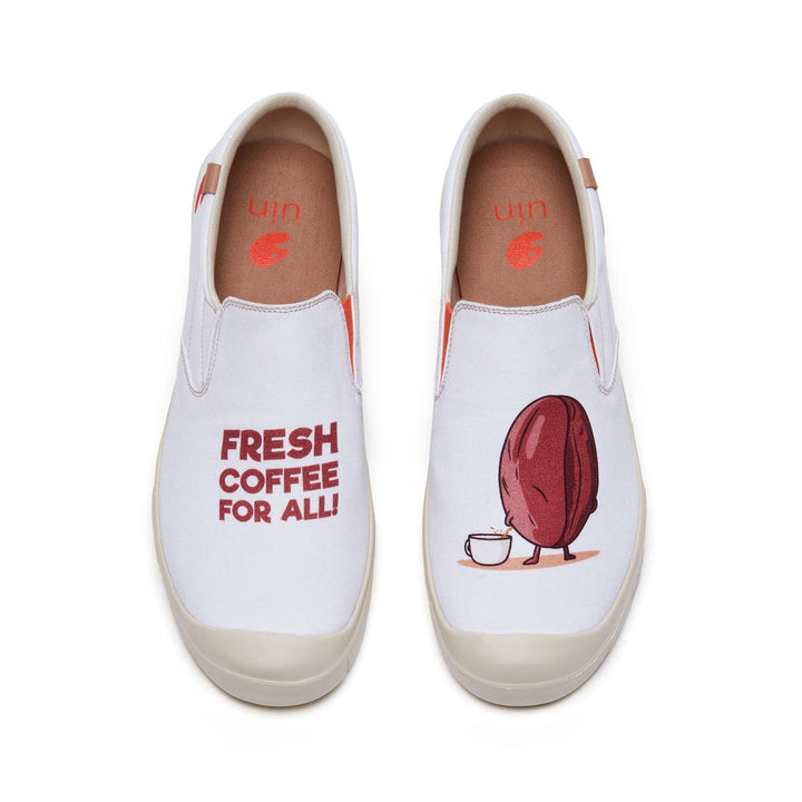 UIN Men Fresh Coffee Cadiz I Men Canvas loafers