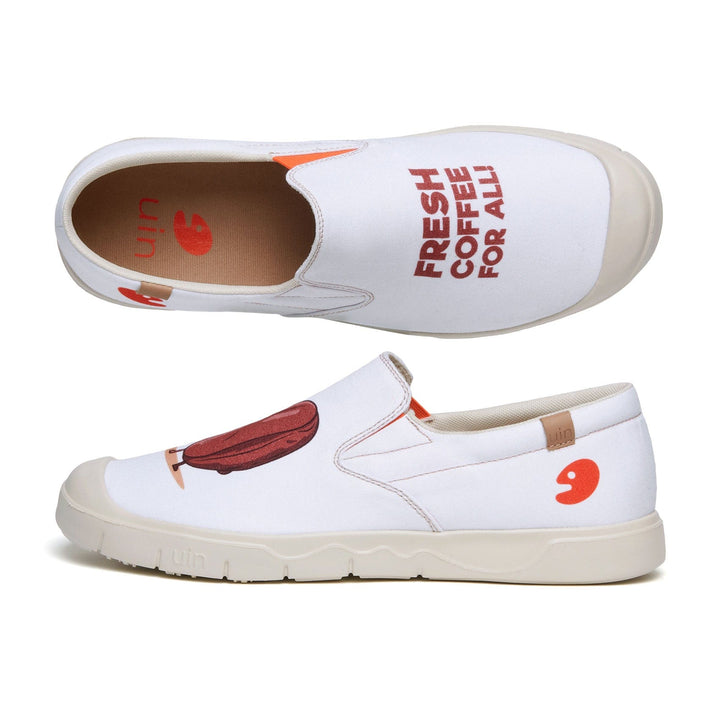 UIN Men Fresh Coffee Cadiz I Men Canvas loafers