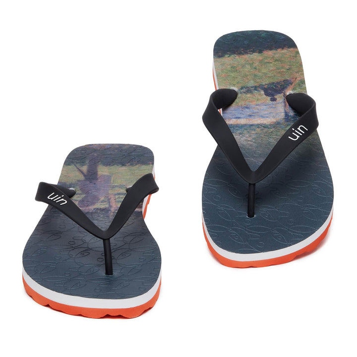 UIN Men Georges Seurat Study for 'La Grande Jatte?Blanes Men Canvas loafers