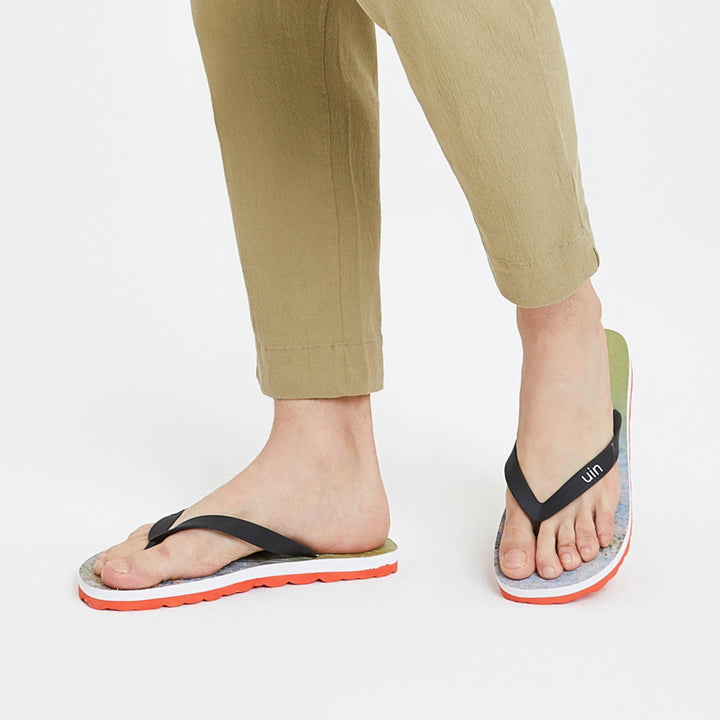 UIN Men Georges Seurat The Seine seen from La Grande Jatte Blanes Men Canvas loafers