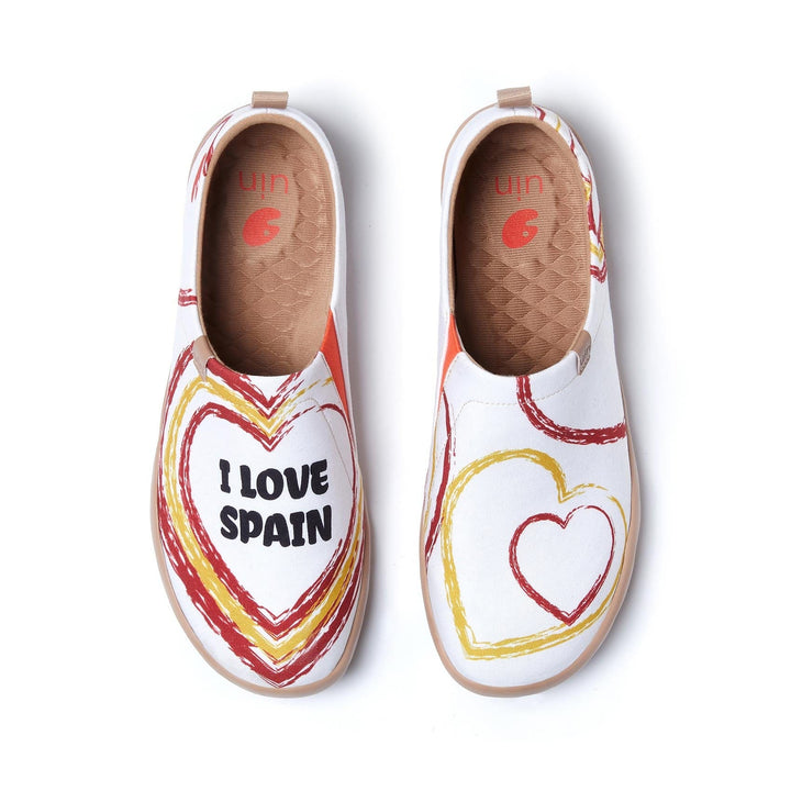 UIN Men I Love Spain Toledo I Men Canvas loafers