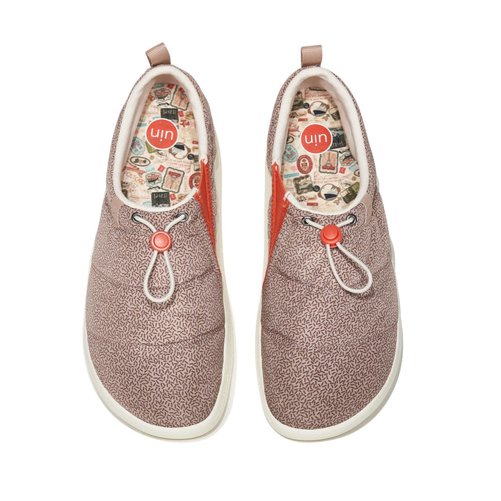 UIN Men Khaki Brown II Toledo X Men Canvas loafers