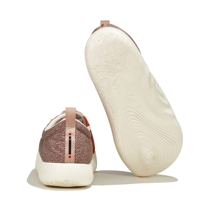 UIN Men Khaki Brown II Toledo X Men Canvas loafers