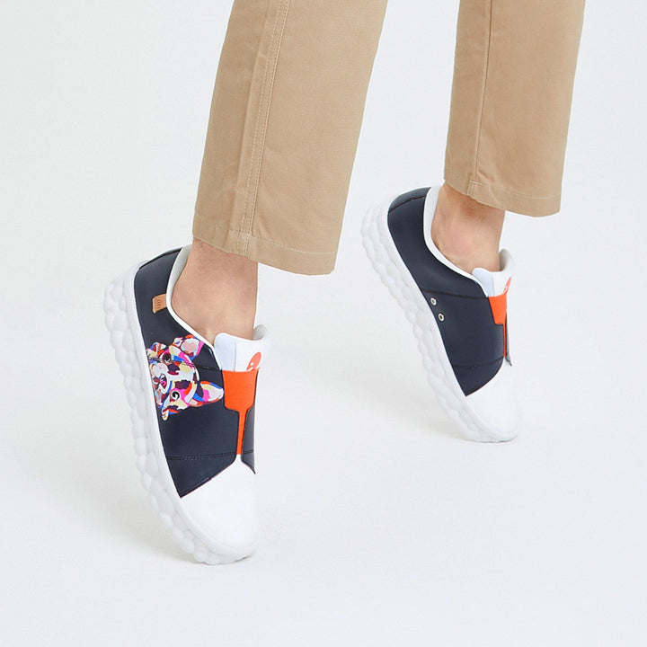 UIN Men Lazy Dog II Las Ramblas Men Canvas loafers