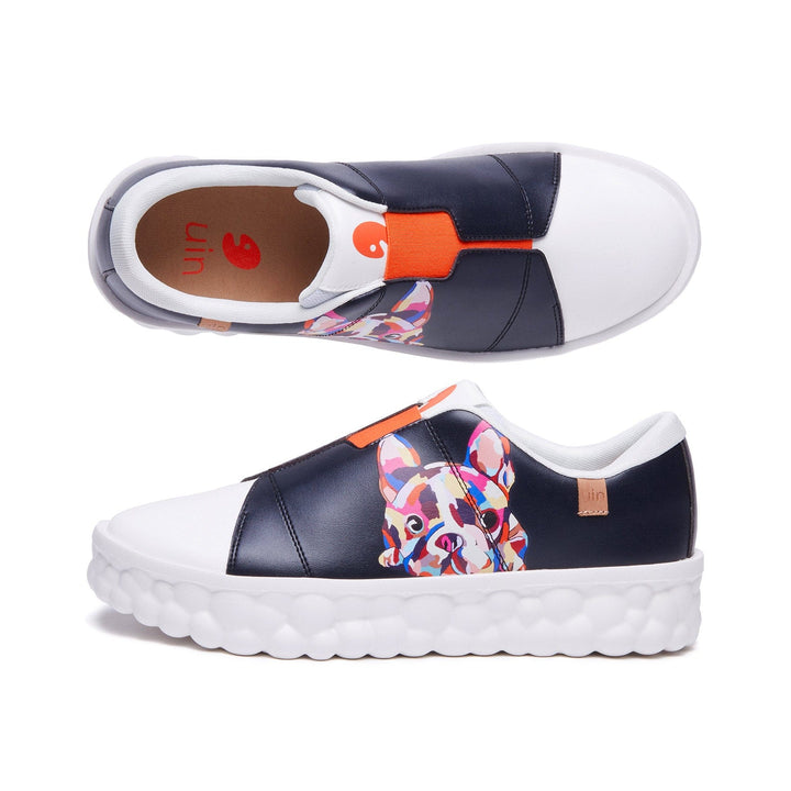 UIN Men Lazy Dog II Las Ramblas Men Canvas loafers