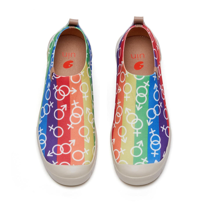 UIN Men Love is Love II Cadiz II Men Canvas loafers