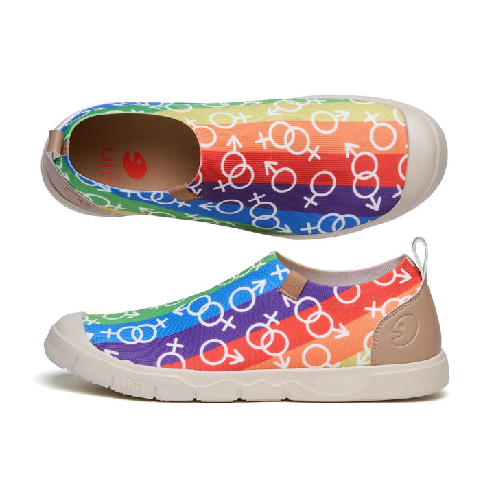 UIN Men Love is Love II Cadiz II Men Canvas loafers