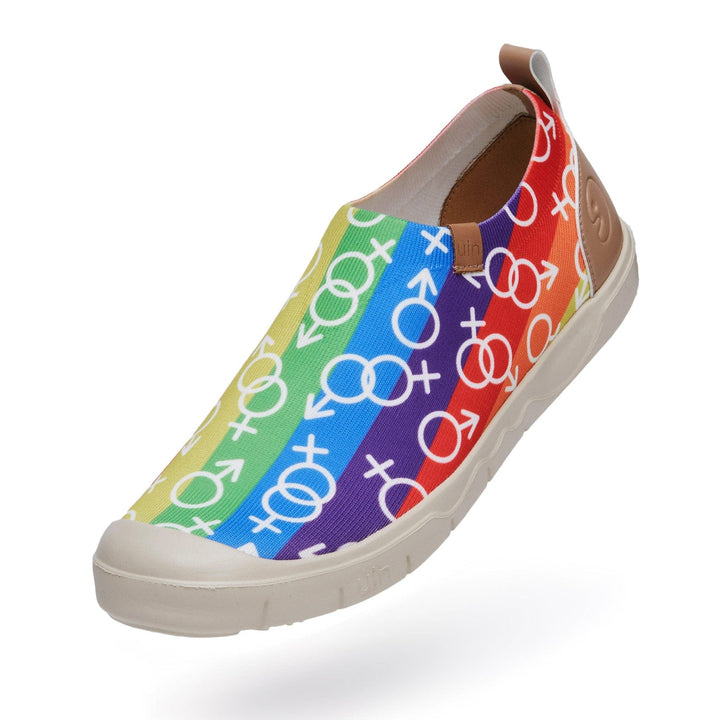 UIN Men Love is Love II Cadiz II Men Canvas loafers