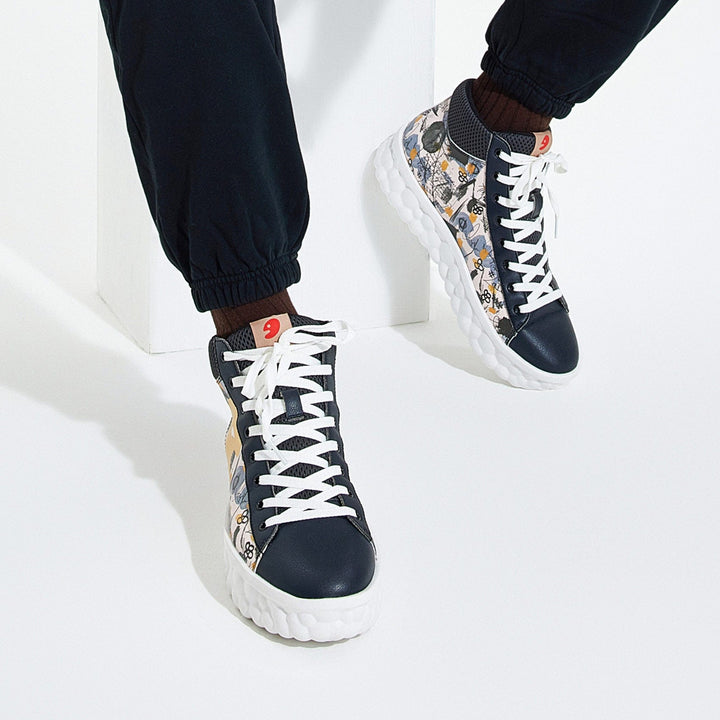 UIN Men Manuscript 2 Las Ramblas V Men Canvas loafers