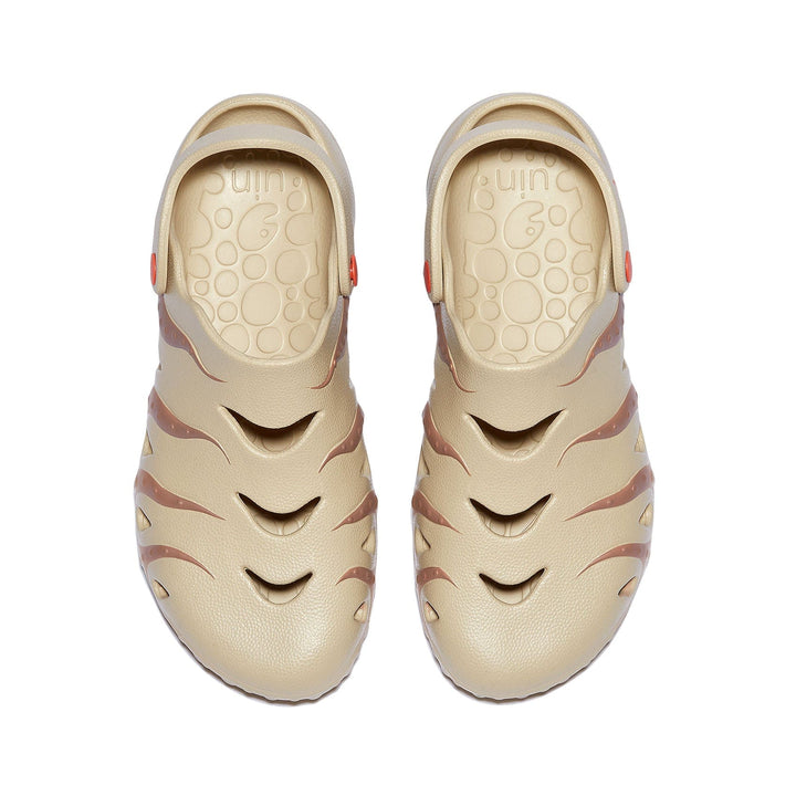 UIN Men Muddy Brown Octopus I Men Canvas loafers