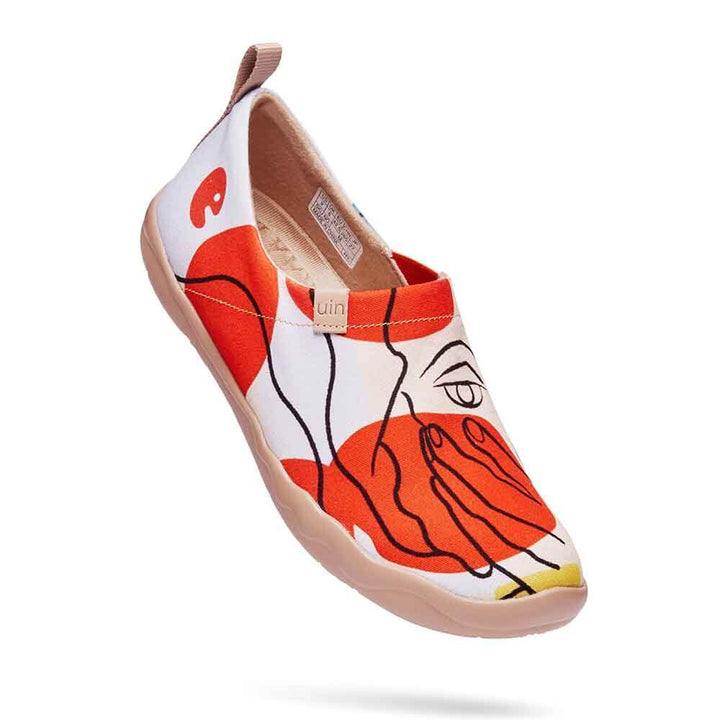 UIN Men Musing Girl Canvas loafers