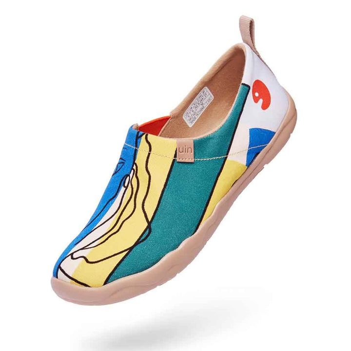 UIN Men Musing Girl Canvas loafers