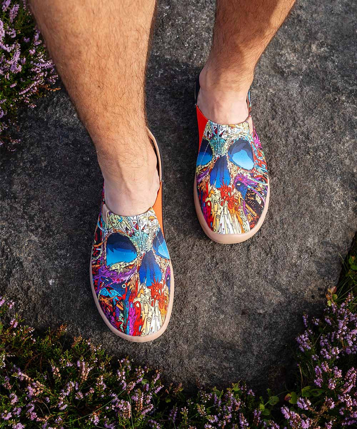 UIN Men No Body Men Canvas loafers