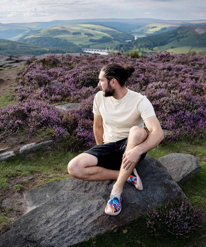 UIN Men No Body Men Canvas loafers