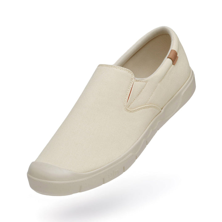 UIN Men Oat Milk Canvas Cadiz I Men Canvas loafers