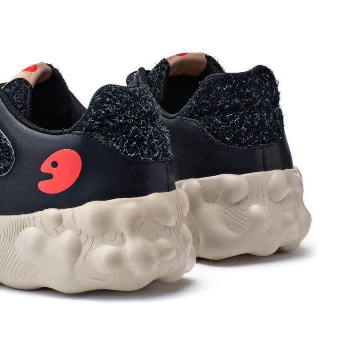 UIN Men Obsidian Black Figueras I Men Canvas loafers